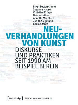 cover image of Neuverhandlungen von Kunst